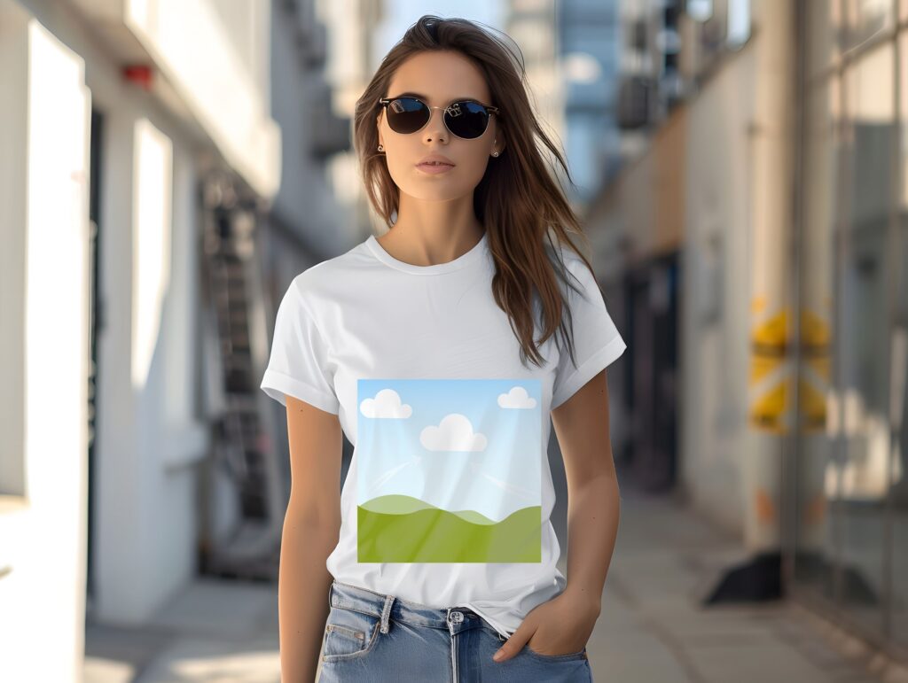 Minimalist Nature Scene T-shirt