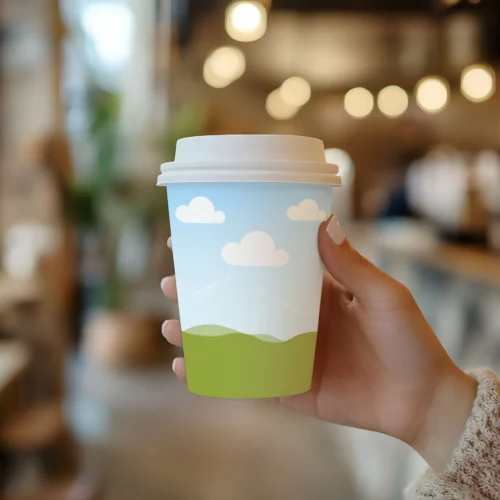 Nature-Inspired Coffee Cup Design